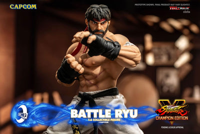 Street Fighter Action Figure 1/6 Battle Ryu 30cm - Action Figures - Iconiq Studios - Hobby Figures UK