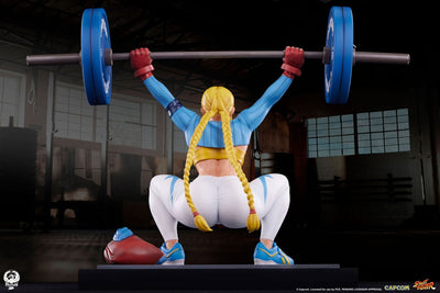 Street Fighter Premier Series Statue 1/4 Cammy: Powerlifting Alpha 41cm - Scale Statue - Premium Collectibles Studio - Hobby Figures UK