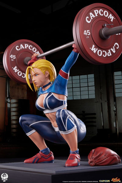 Street Fighter Premier Series Statue 1/4 Cammy: Powerlifting SF6 41cm - Scale Statue - Premium Collectibles Studio - Hobby Figures UK
