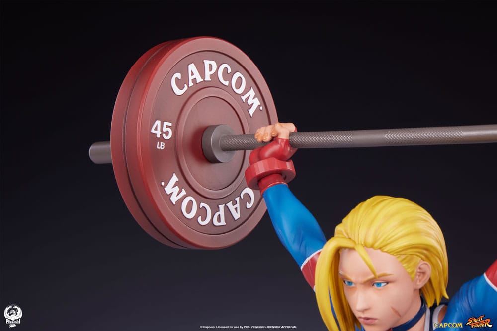 Street Fighter Premier Series Statue 1/4 Cammy: Powerlifting SF6 41cm - Scale Statue - Premium Collectibles Studio - Hobby Figures UK
