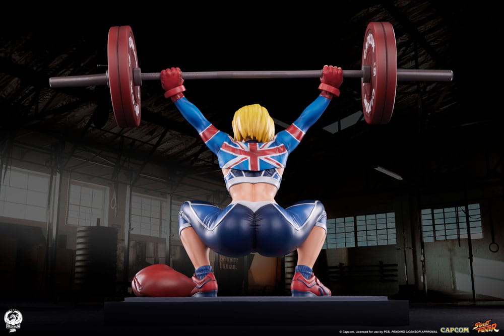 Street Fighter Premier Series Statue 1/4 Cammy: Powerlifting SF6 41cm - Scale Statue - Premium Collectibles Studio - Hobby Figures UK