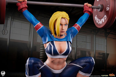 Street Fighter Premier Series Statue 1/4 Cammy: Powerlifting SF6 41cm - Scale Statue - Premium Collectibles Studio - Hobby Figures UK