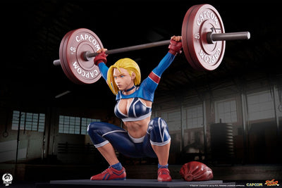 Street Fighter Premier Series Statue 1/4 Cammy: Powerlifting SF6 41cm - Scale Statue - Premium Collectibles Studio - Hobby Figures UK