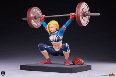 Street Fighter Premier Series Statue 1/4 Cammy: Powerlifting SF6 41cm - Scale Statue - Premium Collectibles Studio - Hobby Figures UK