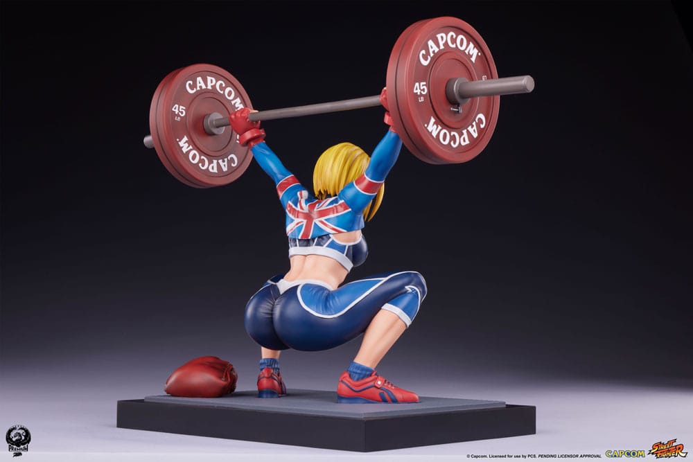 Street Fighter Premier Series Statue 1/4 Cammy: Powerlifting SF6 41cm - Scale Statue - Premium Collectibles Studio - Hobby Figures UK