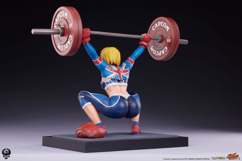 Street Fighter Premier Series Statue 1/4 Cammy: Powerlifting SF6 41cm - Scale Statue - Premium Collectibles Studio - Hobby Figures UK