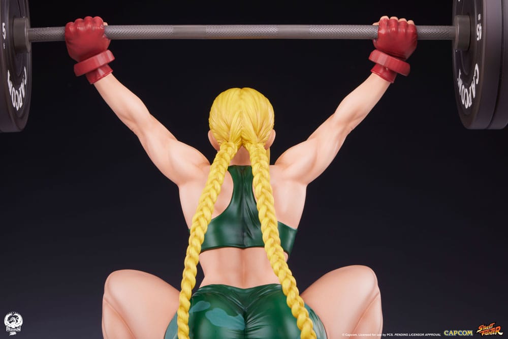 Street Fighter Premier Series Statue 1/4 Cammy: Powerlifting 41cm - Scale Statue - Premium Collectibles Studio - Hobby Figures UK