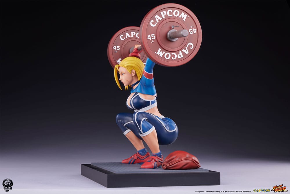 Street Fighter Premier Series Statue 1/4 Cammy: Powerlifting SF6 41cm - Scale Statue - Premium Collectibles Studio - Hobby Figures UK