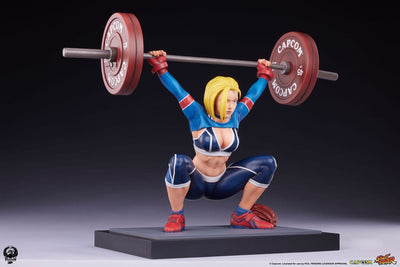 Street Fighter Premier Series Statue 1/4 Cammy: Powerlifting SF6 41cm - Scale Statue - Premium Collectibles Studio - Hobby Figures UK