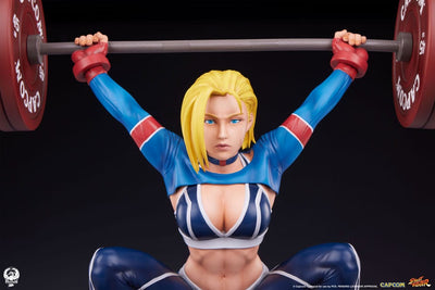 Street Fighter Premier Series Statue 1/4 Cammy: Powerlifting SF6 41cm - Scale Statue - Premium Collectibles Studio - Hobby Figures UK