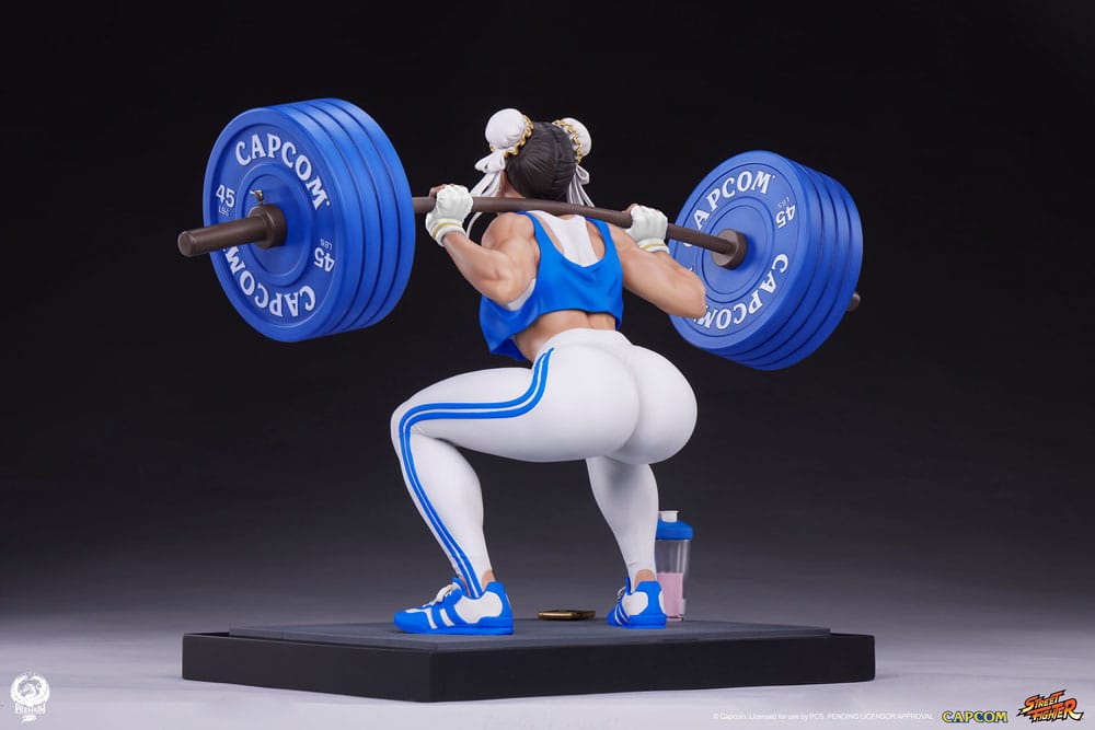 Street Fighter Premier Series Statue 1/4 Chun-Li Powerlifting 37cm - Scale Statue - Premium Collectibles Studio - Hobby Figures UK