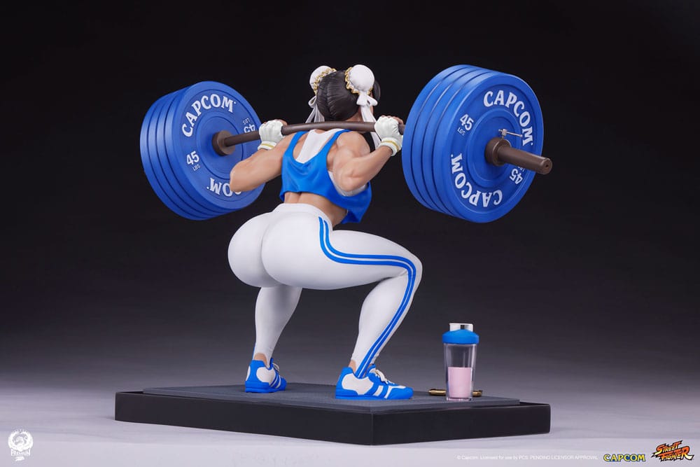 Street Fighter Premier Series Statue 1/4 Chun-Li Powerlifting 37cm - Scale Statue - Premium Collectibles Studio - Hobby Figures UK