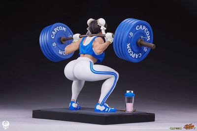 Street Fighter Premier Series Statue 1/4 Chun-Li Powerlifting 37cm - Scale Statue - Premium Collectibles Studio - Hobby Figures UK