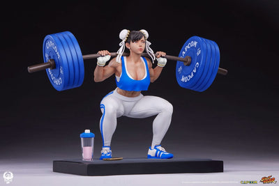 Street Fighter Premier Series Statue 1/4 Chun-Li Powerlifting 37cm - Scale Statue - Premium Collectibles Studio - Hobby Figures UK