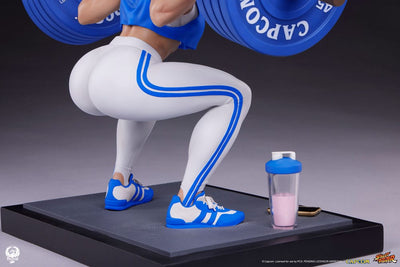 Street Fighter Premier Series Statue 1/4 Chun-Li Powerlifting 37cm - Scale Statue - Premium Collectibles Studio - Hobby Figures UK