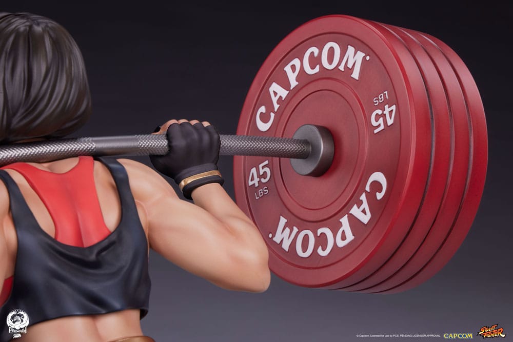 Street Fighter Premier Series Statue 1/4 Chun-Li Powerlifting (Battle Edition) 37cm - Scale Statue - Premium Collectibles Studio - Hobby Figures UK