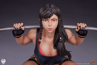 Street Fighter Premier Series Statue 1/4 Chun-Li Powerlifting (Battle Edition) 37cm - Scale Statue - Premium Collectibles Studio - Hobby Figures UK