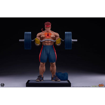 Street Fighter Premier Series Statue 1/4 Evil Ryu: Powerlifting 53cm - Scale Statue - Premium Collectibles Studio - Hobby Figures UK