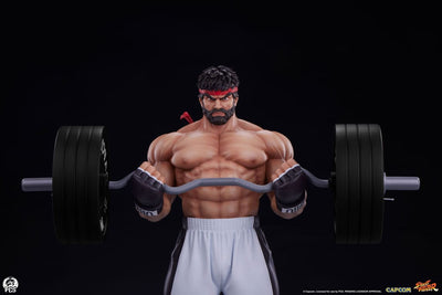 Street Fighter Premier Series Statue 1/4 Ryu Battle Edition: Powerlifting 53cm - Scale Statue - Premium Collectibles Studio - Hobby Figures UK