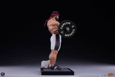 Street Fighter Premier Series Statue 1/4 Ryu Battle Edition: Powerlifting 53cm - Scale Statue - Premium Collectibles Studio - Hobby Figures UK