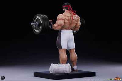 Street Fighter Premier Series Statue 1/4 Ryu Battle Edition: Powerlifting 53cm - Scale Statue - Premium Collectibles Studio - Hobby Figures UK