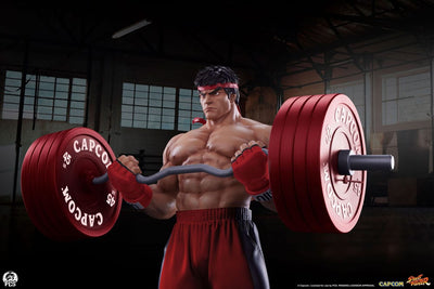 Street Fighter Premier Series Statue 1/4 Ryu: Powerlifting 53cm - Scale Statue - Premium Collectibles Studio - Hobby Figures UK