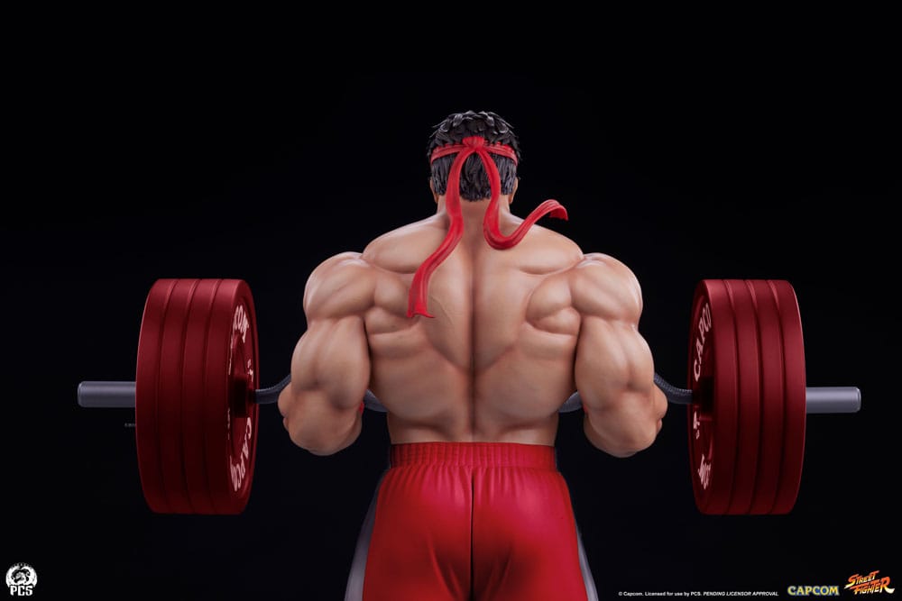Street Fighter Premier Series Statue 1/4 Ryu: Powerlifting 53cm - Scale Statue - Premium Collectibles Studio - Hobby Figures UK