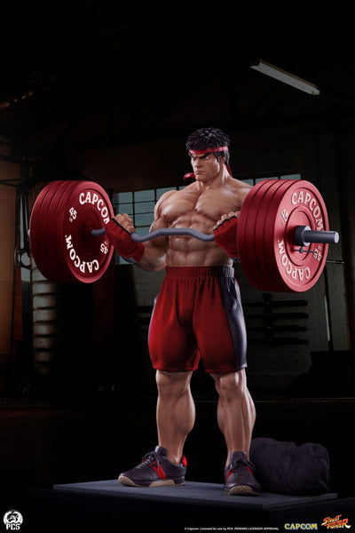 Street Fighter Premier Series Statue 1/4 Ryu: Powerlifting 53cm - Scale Statue - Premium Collectibles Studio - Hobby Figures UK