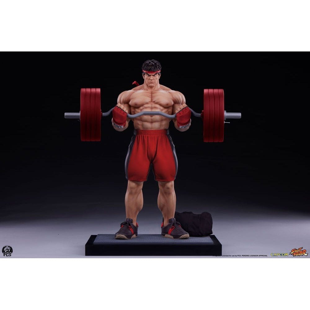 Street Fighter Premier Series Statue 1/4 Ryu: Powerlifting 53cm - Scale Statue - Premium Collectibles Studio - Hobby Figures UK