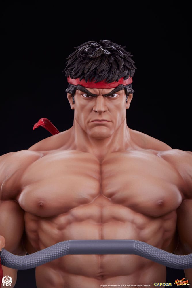 Street Fighter Premier Series Statue 1/4 Ryu: Powerlifting 53cm - Scale Statue - Premium Collectibles Studio - Hobby Figures UK