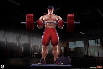 Street Fighter Premier Series Statue 1/4 Ryu: Powerlifting 53cm - Scale Statue - Premium Collectibles Studio - Hobby Figures UK