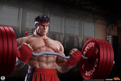 Street Fighter Premier Series Statue 1/4 Ryu: Powerlifting 53cm - Scale Statue - Premium Collectibles Studio - Hobby Figures UK