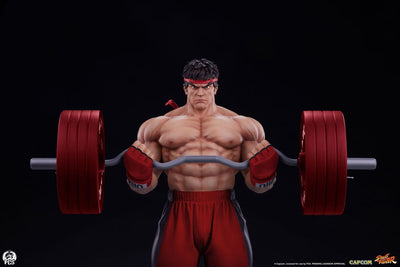 Street Fighter Premier Series Statue 1/4 Ryu: Powerlifting 53cm - Scale Statue - Premium Collectibles Studio - Hobby Figures UK