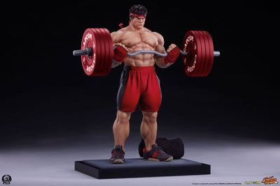 Street Fighter Premier Series Statue 1/4 Ryu: Powerlifting 53cm - Scale Statue - Premium Collectibles Studio - Hobby Figures UK
