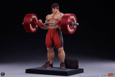 Street Fighter Premier Series Statue 1/4 Ryu: Powerlifting 53cm - Scale Statue - Premium Collectibles Studio - Hobby Figures UK