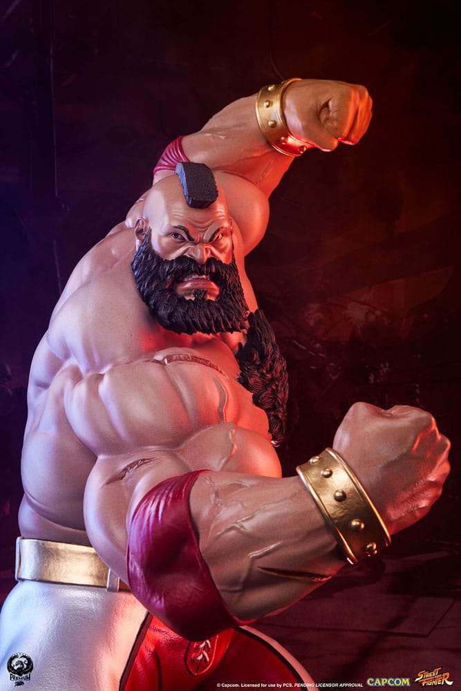 Street Fighter Premier Series Statue 1/4 Zangief 61cm - Scale Statue - Premium Collectibles Studio - Hobby Figures UK