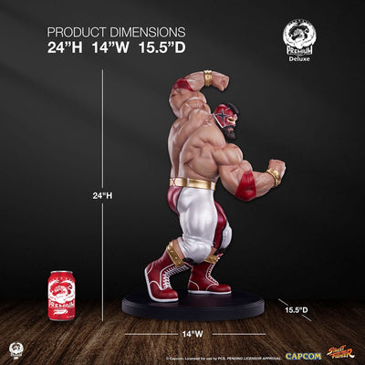 Street Fighter Premier Series Statue 1/4 Zangief (Deluxe Edition) 61cm - Scale Statue - Premium Collectibles Studio - Hobby Figures UK