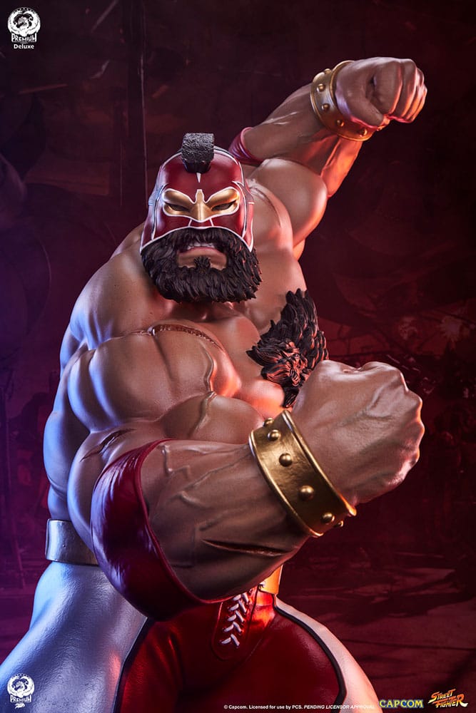 Street Fighter Premier Series Statue 1/4 Zangief (Deluxe Edition) 61cm - Scale Statue - Premium Collectibles Studio - Hobby Figures UK