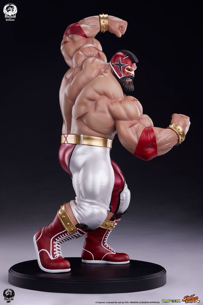 Street Fighter Premier Series Statue 1/4 Zangief (Deluxe Edition) 61cm - Scale Statue - Premium Collectibles Studio - Hobby Figures UK