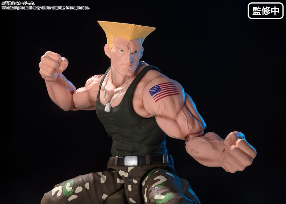 Street Fighter S.H. Figuarts Action Figure Guile -Outfit 2