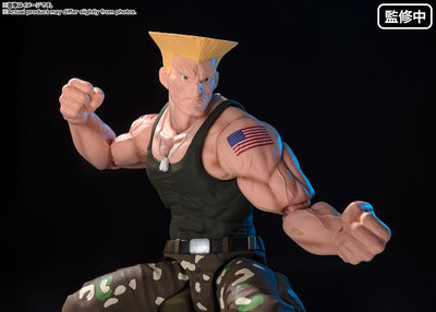 Street Fighter S.H. Figuarts Action Figure Guile -Outfit 2- 16cm - Action Figures - Bandai Tamashii Nations - Hobby Figures UK