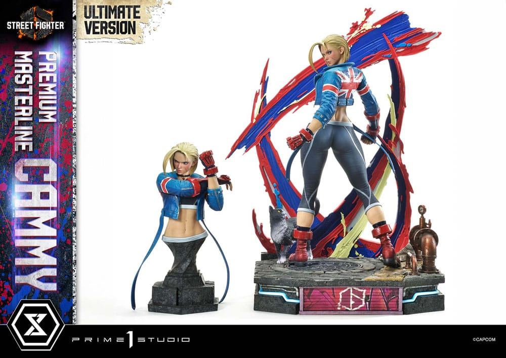 Street Fighter Ultimate Premium Masterline Series Statue 1/4 Cammy Bonus Version 55cm - Scale Statue - Prime 1 Studio - Hobby Figures UK