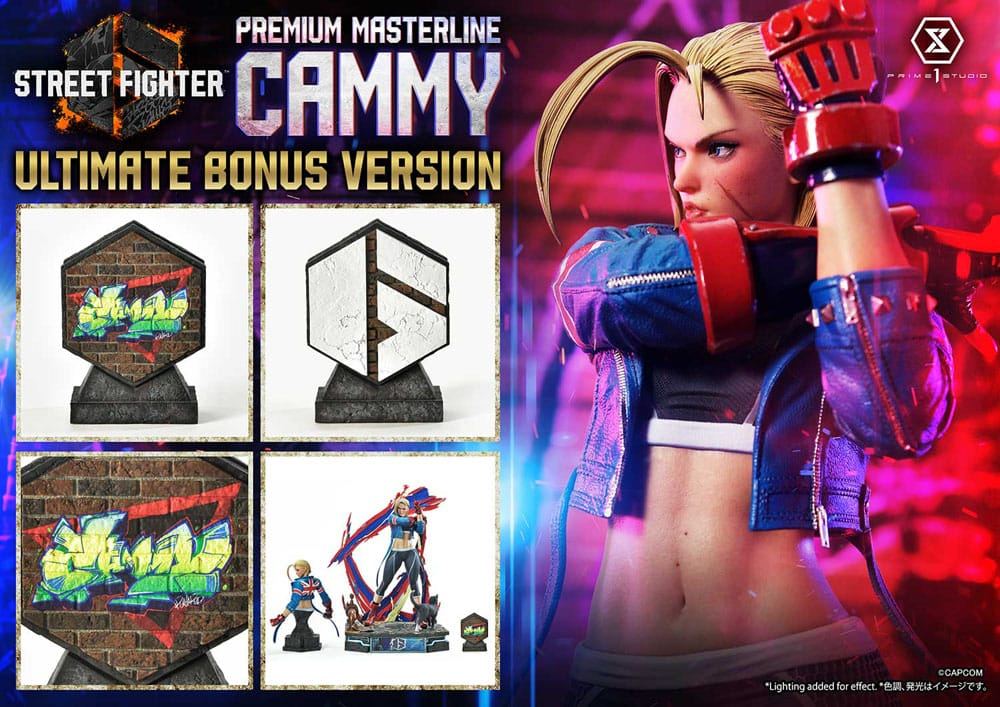 Street Fighter Ultimate Premium Masterline Series Statue 1/4 Cammy Bonus Version 55cm - Scale Statue - Prime 1 Studio - Hobby Figures UK