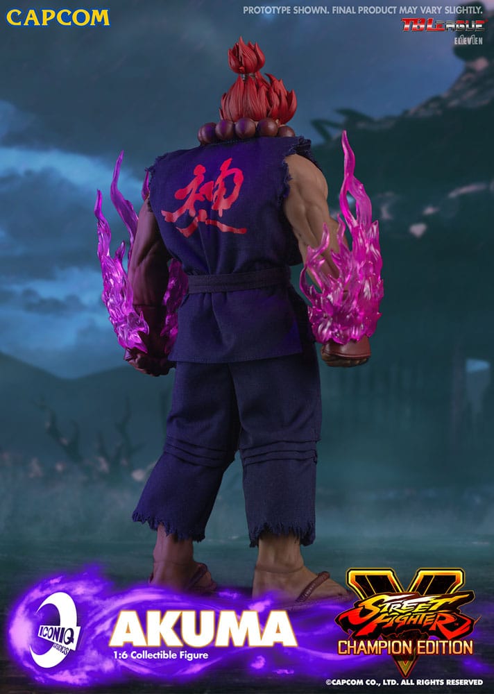 Street Fighter V Champion Edition Action Figure 1 6 Akuma 30cm Hobby Figures