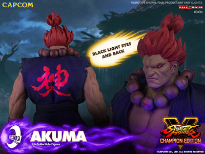 Street Fighter V: Champion Edition Action Figure 1/6 Akuma 30cm - Action Figures - Iconiq Studios - Hobby Figures UK