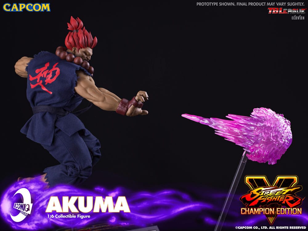 Street Fighter V: Champion Edition Action Figure 1/6 Akuma 30cm - Action Figures - Iconiq Studios - Hobby Figures UK