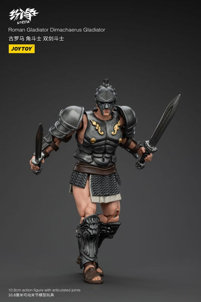 Strife Action Figure 1/18 Roman Gladiator Dimachaerus Gladiator 11cm - Action Figures - Joy Toy (CN) - Hobby Figures UK