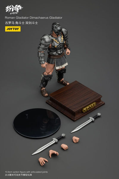 Strife Action Figure 1/18 Roman Gladiator Dimachaerus Gladiator 11cm - Action Figures - Joy Toy (CN) - Hobby Figures UK