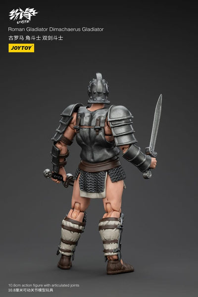 Strife Action Figure 1/18 Roman Gladiator Dimachaerus Gladiator 11cm - Action Figures - Joy Toy (CN) - Hobby Figures UK