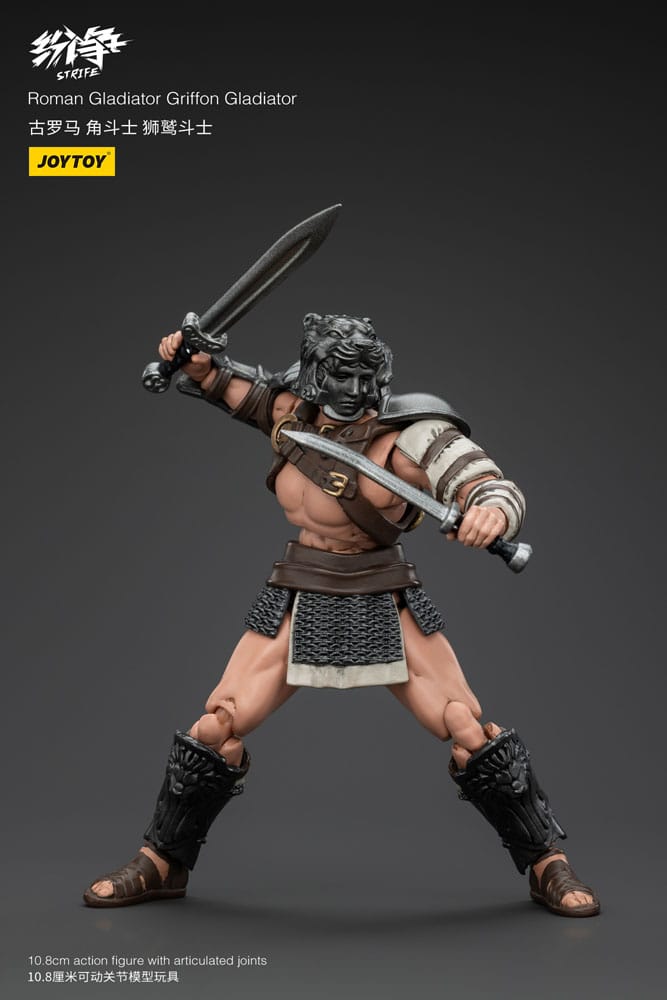 Strife Action Figure 1/18 Roman Gladiator Griffon Gladiator 11cm - Action Figures - Joy Toy (CN) - Hobby Figures UK